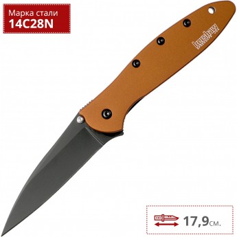 Нож KERSHAW 1660BRZBLK LEEK